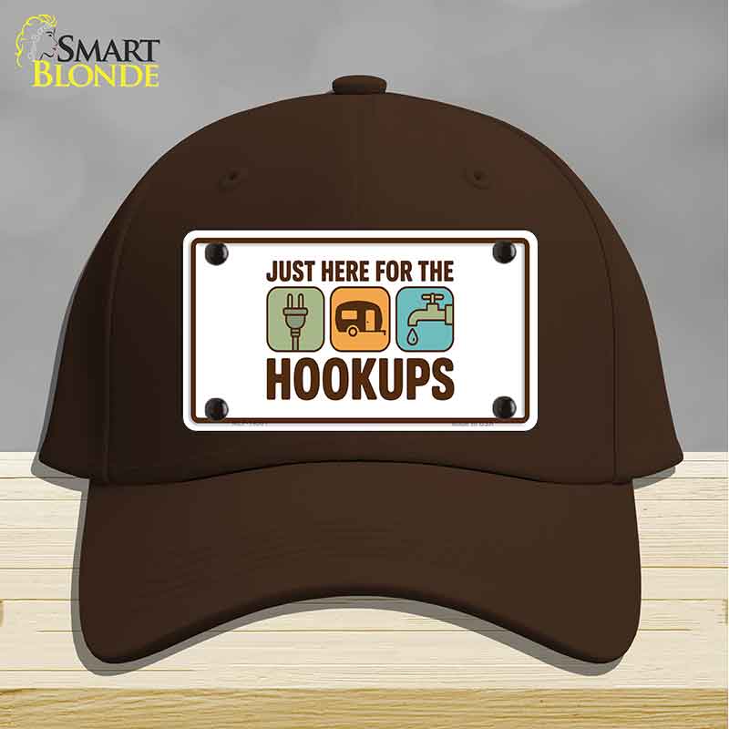 Just Here for the Hookups Novelty License Plate Hat HAT-MLP-14531