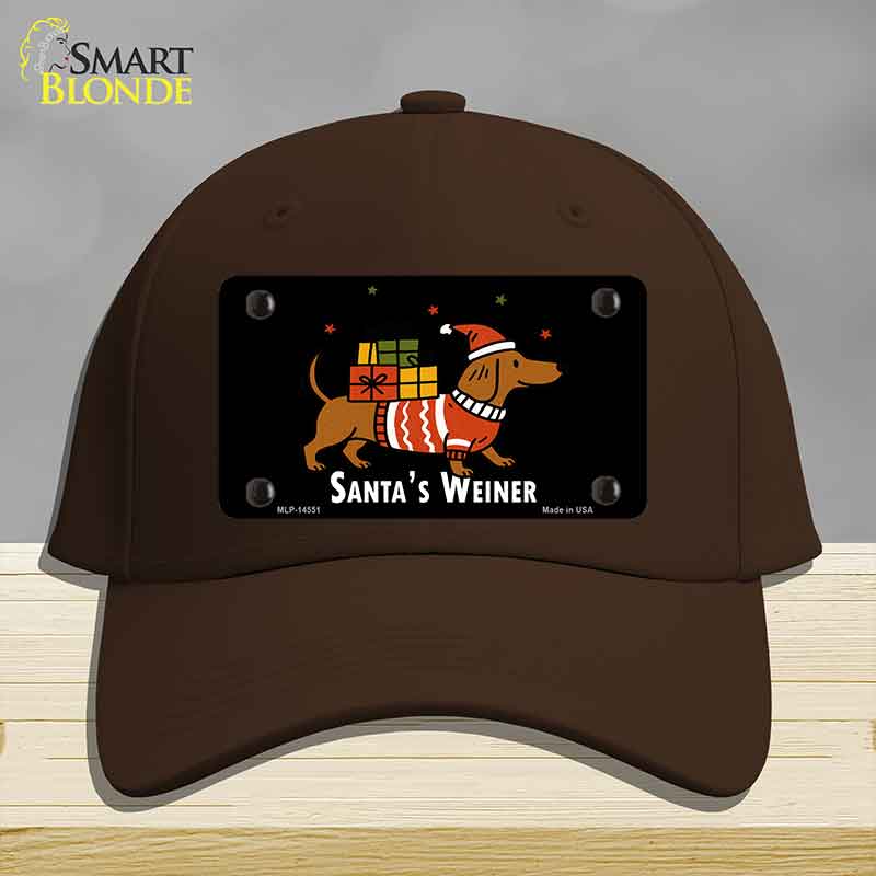Santas Weiner Novelty License Plate Hat HAT-MLP-14551