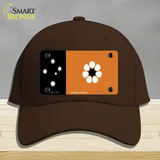 Northern Territory Flag Novelty License Plate Hat Cotton / Dark Brown