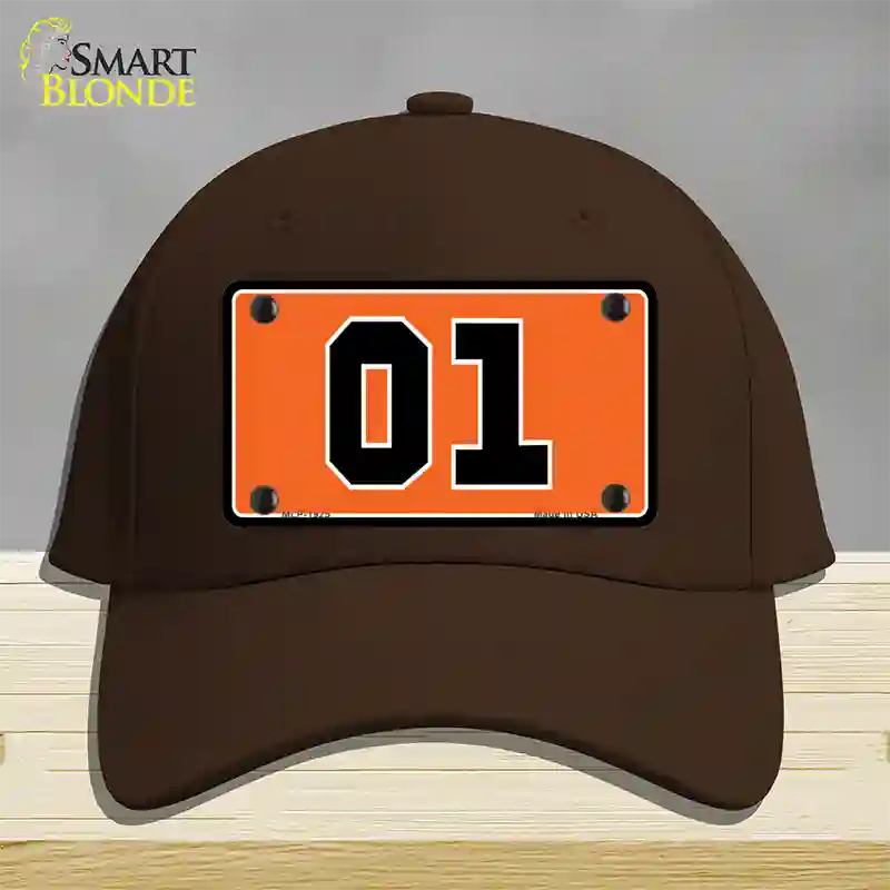 Dukes Of Hazard 01 Novelty License Plate Hat Cotton / Dark Brown