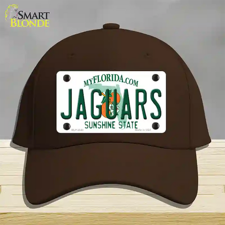 Jaguars Florida State Novelty License Plate Hat Cotton / Dark Brown