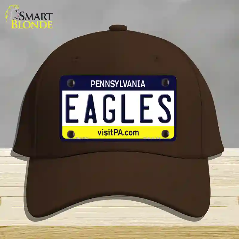 Eagles Pennsylvania State NoveltyNovelty License Plate Hat Cotton / Dark Brown