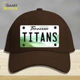 Titans Tennessee State Novelty License Plate Hat Cotton / Dark Brown