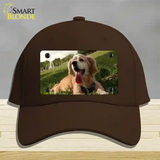 Cocker Spaniel Dog Novelty License Plate Hat Cotton / Dark Brown