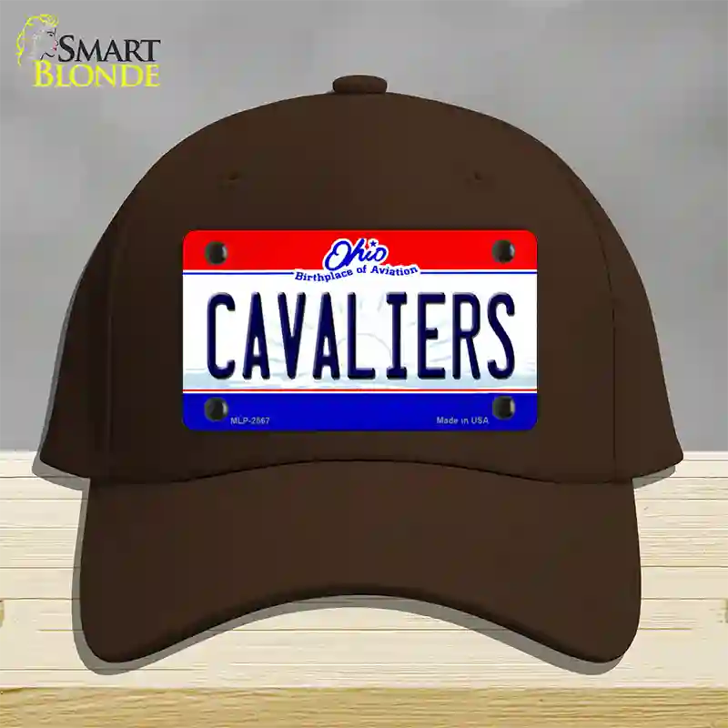 Cavaliers Ohio State Novelty License Plate Hat Cotton / Dark Brown