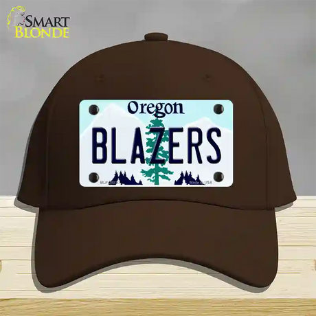 Blazers Oregon State Novelty License Plate Hat Cotton / Dark Brown