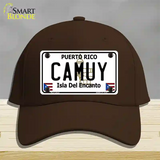 Camuy Novelty License Plate Hat Cotton / Dark Brown