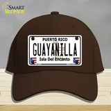 Guayanilla Puerto Rico Novelty License Plate Hat Cotton / Dark Brown