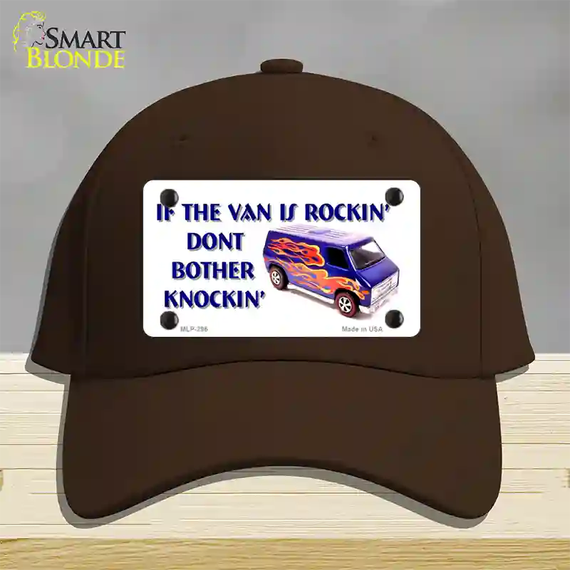 If Vans Rockin Novelty License Plate Hat Cotton / Dark Brown