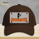 Bow Hunter Novelty License Plate Hat Cotton / Dark Brown