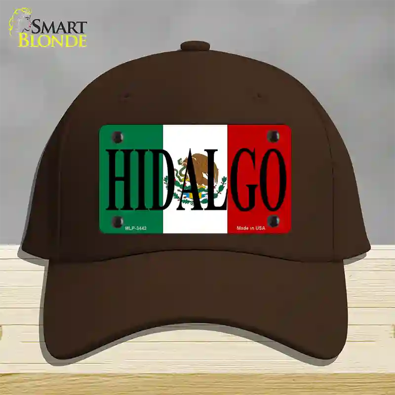 Hidalgo Novelty License Plate Hat Cotton / Dark Brown