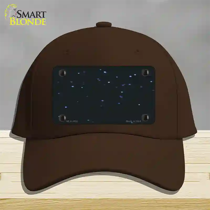 Stars Novelty License Plate Hat Cotton / Dark Brown