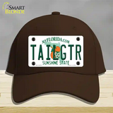 Tailgtr Florida Novelty License Plate Hat Cotton / Dark Brown