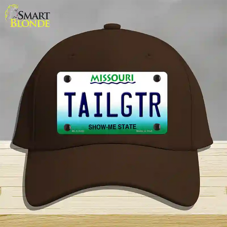 Tailgtr Missouri Novelty License Plate Hat Cotton / Dark Brown