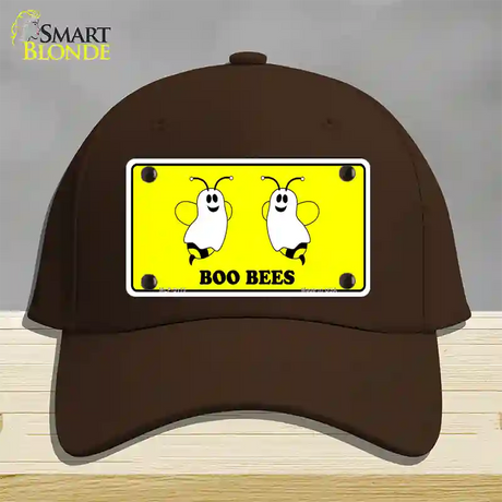 Boo Bees Novelty License Plate Hat Cotton / Dark Brown