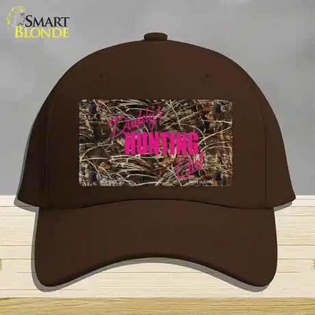 Daddys Hunting Girl Novelty License Plate Hat Cotton / Dark Brown