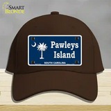 Pawleys Island Novelty License Plate Hat Cotton / Dark Brown