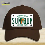 Sun Bum Florida Novelty License Plate Hat Cotton / Dark Brown