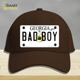 Bad Boy Georgia Novelty License Plate Hat Cotton / Dark Brown