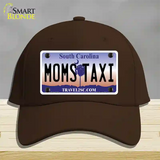 Moms Taxi South Carolina Novelty License Plate Hat Cotton / Dark Brown