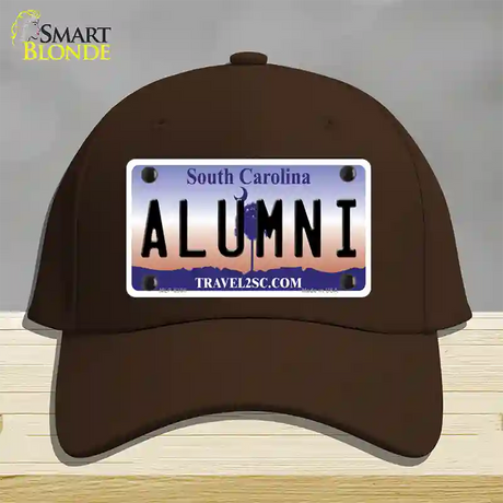 Alumni South Carolina Novelty License Plate Hat Cotton / Dark Brown