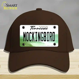 Mockingbird Tennessee Novelty License Plate Hat Cotton / Dark Brown