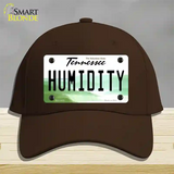 Humidity Tennessee Novelty License Plate Hat Cotton / Dark Brown