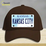 Kansas City Novelty License Plate Hat Cotton / Dark Brown