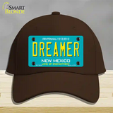 Dreamer New Mexico Novelty License Plate Hat Cotton / Dark Brown