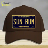 Sun Bum Delaware Novelty License Plate Hat Cotton / Dark Brown