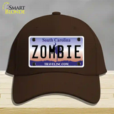 Zombie South Carolina Novelty License Plate Hat Cotton / Dark Brown