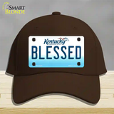 Blessed Kentucky Novelty License Plate Hat Cotton / Dark Brown