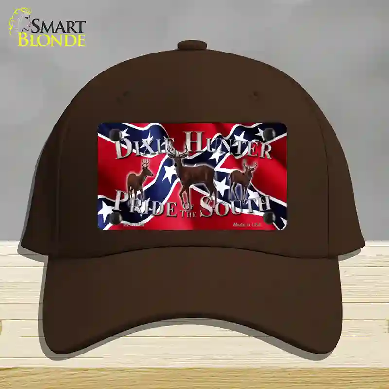 Pride Of The South Novelty License Plate Hat Cotton / Dark Brown