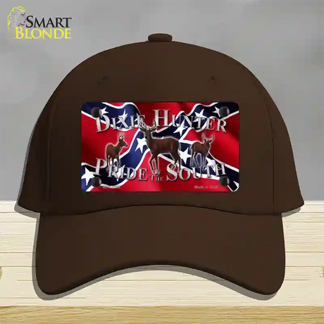 Pride Of The South Novelty License Plate Hat Cotton / Dark Brown