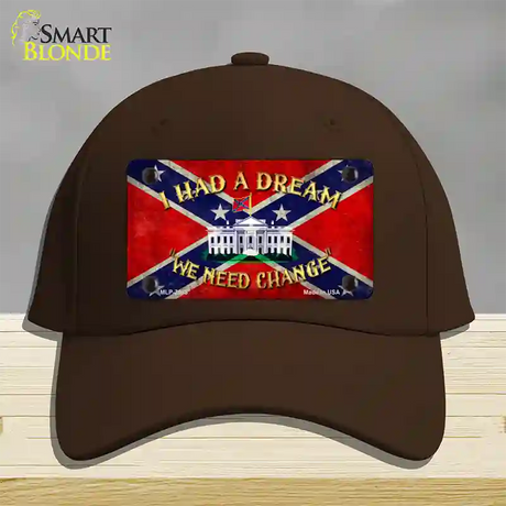 Had A Dream Novelty License Plate Hat Cotton / Dark Brown