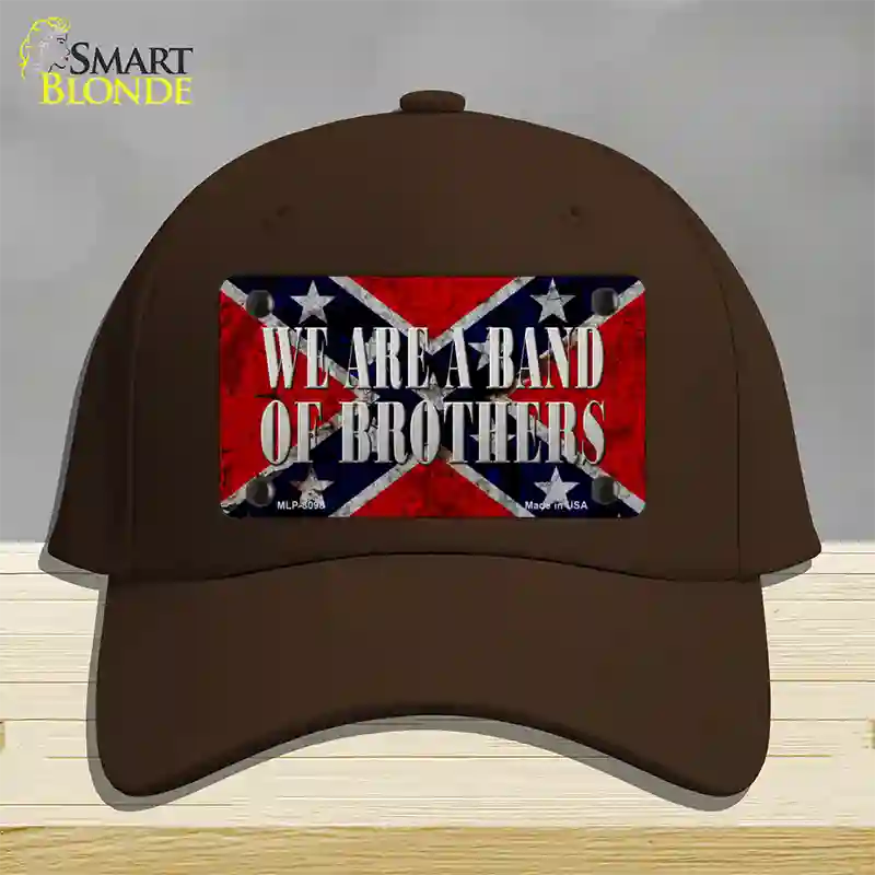 Band Of Brothers Novelty License Plate Hat Cotton / Dark Brown