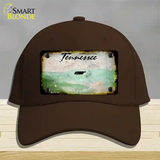 Tennessee Rusty Blank Novelty License Plate Hat Cotton / Dark Brown