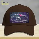 The Pirate Next Door Novelty License Plate Hat Cotton / Dark Brown