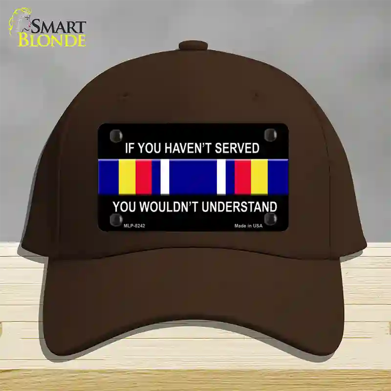 War On Terrorism Ribbon Novelty License Plate Hat Cotton / Dark Brown