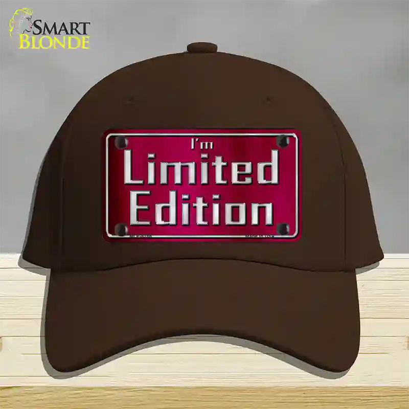 Im Limited Edition Novelty License Plate Hat Cotton / Dark Brown