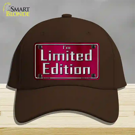 Im Limited Edition Novelty License Plate Hat Cotton / Dark Brown