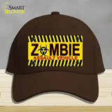 Zombie Assault Vehicle Novelty License Plate Hat Cotton / Dark Brown