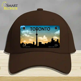 Toronto Silhouette Novelty License Plate Hat Cotton / Dark Brown