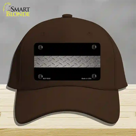 Corrections Diamond Novelty License Plate Hat Cotton / Dark Brown