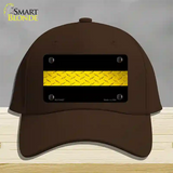 Dispatcher Diamond Novelty License Plate Hat Cotton / Dark Brown