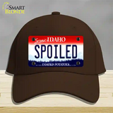 Spoiled Idaho Novelty License Plate Hat Cotton / Dark Brown