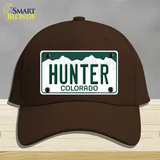 Hunter Colorado Novelty License Plate Hat Cotton / Dark Brown