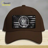 Utah Carbon Fiber Novelty License Plate Hat Cotton / Dark Brown