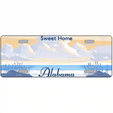 Alabama State Blank Novelty Metal License Plate