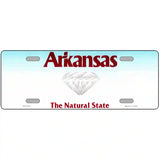 Arkansas State Novelty Metal License Plate